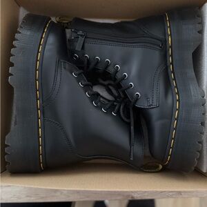 Dr Martens platform boots